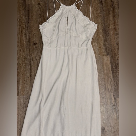 Elliatt • Revolve • Elation Taupe Halter Backless Midi Dress - Picture 11 of 16